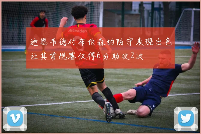 迪恩韦德对布伦森的防守表现出色让其常规赛仅得6分助攻2次
